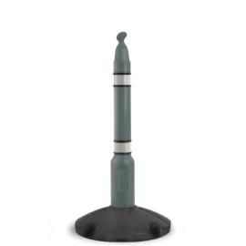 Poteau + base lestable SKIPPER Gris